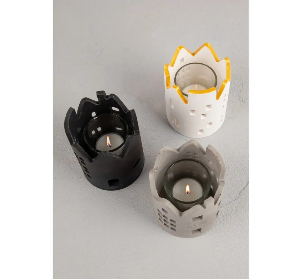 New Rayher Silikon Gießform "Windlicht Häuser"