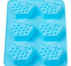 Clearance HobbyFun Silikon Gießform "XL Bienenwaben"