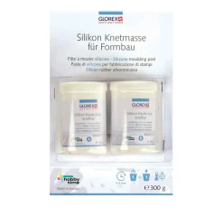 GLOREX Silikon Knetmasse für Formbau, 2-Komponenten