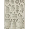 Outlet Stamperia Silikonform A5 "Candy Christmas - Cakes"