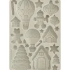 Discount Stamperia Silikonform A5 "Candy Christmas - Gingerbreads"
