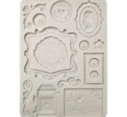 Discount Stamperia Silikonform A5 "Quiet Days - Plates"