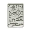 Hot Stamperia Silikonform A5 "Silent Sea - Rudders & Boats"