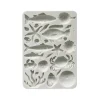 Discount Stamperia Silikonform A5 "Silent Sea - Shells & Fish"
