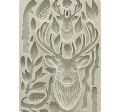 Stamperia Silikonform A5 "The Owl's House - Deer"