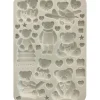 Online Stamperia Silikonform A5 "The Owl's House - Teddy & Bears"