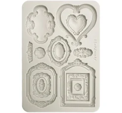 Sale Stamperia Silikonform A5 "Timeless - Rahmen"