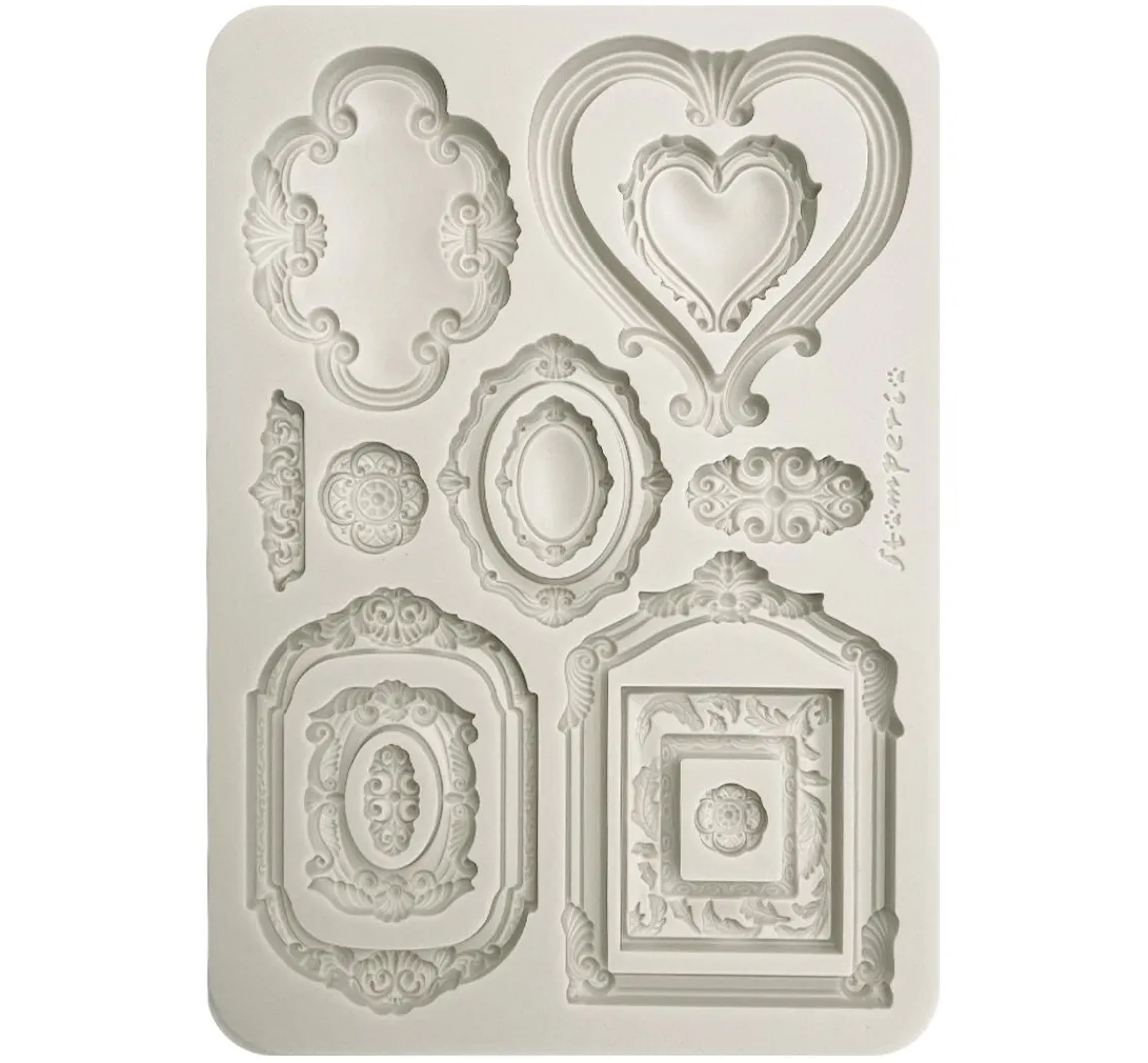 Sale Stamperia Silikonform A5 "Timeless - Rahmen"