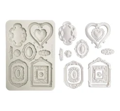 Sale Stamperia Silikonform A5 "Timeless - Rahmen"