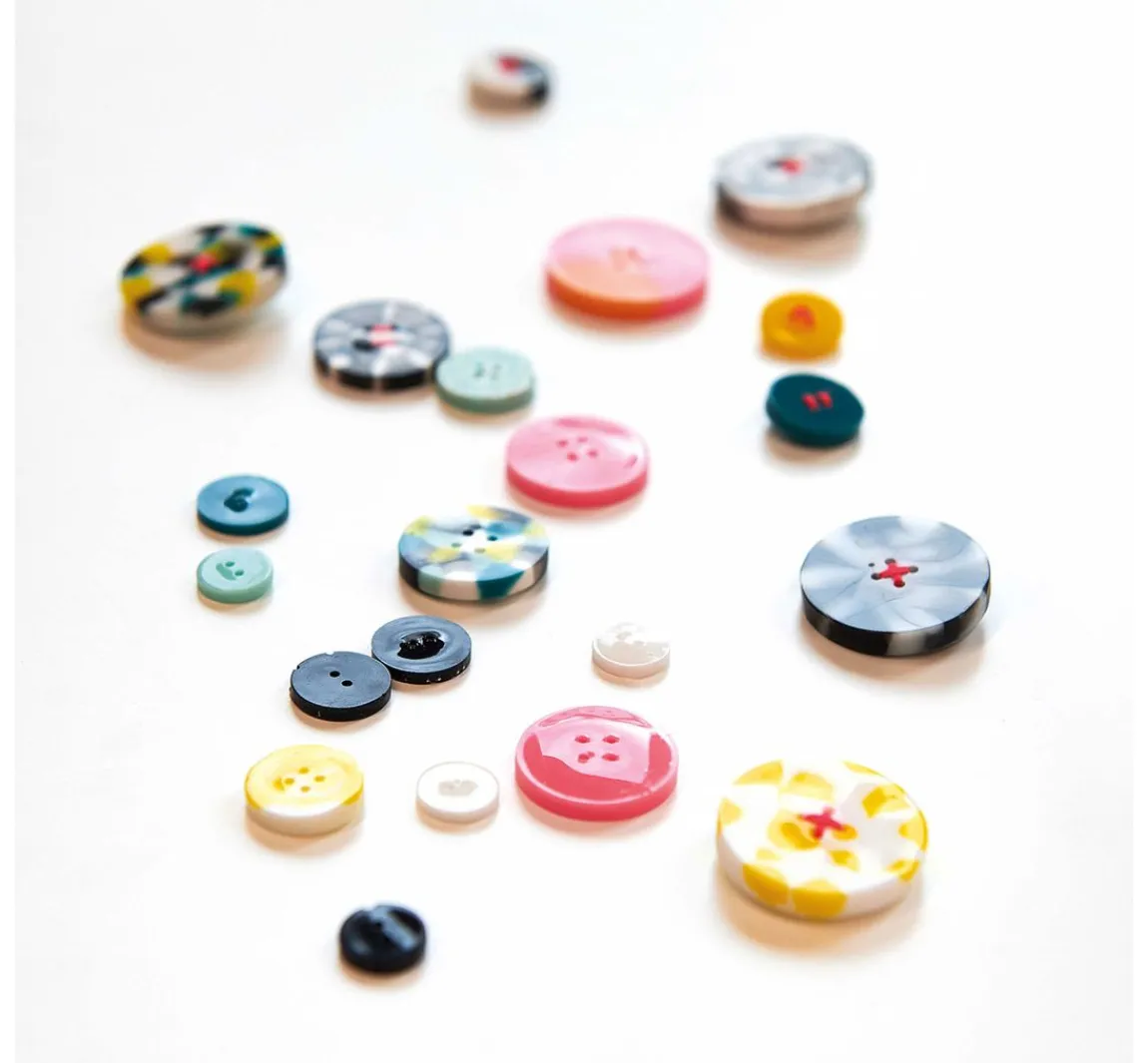 Sale Rico Design Silikonform für Schmuck "Knöpfe"