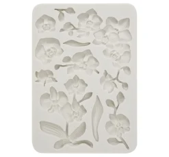 Online Stamperia Silikonform "Orchids and Cats - Orchids"