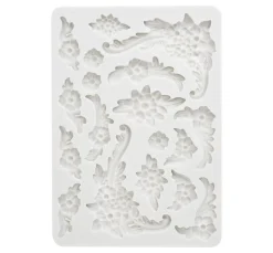 Outlet Stamperia Silikonform "Precious - Blumen Ornamente"