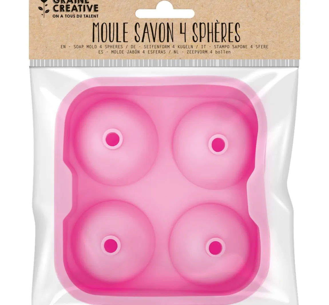 Hot Graine Creative Silikonform "Seifenkugeln"
