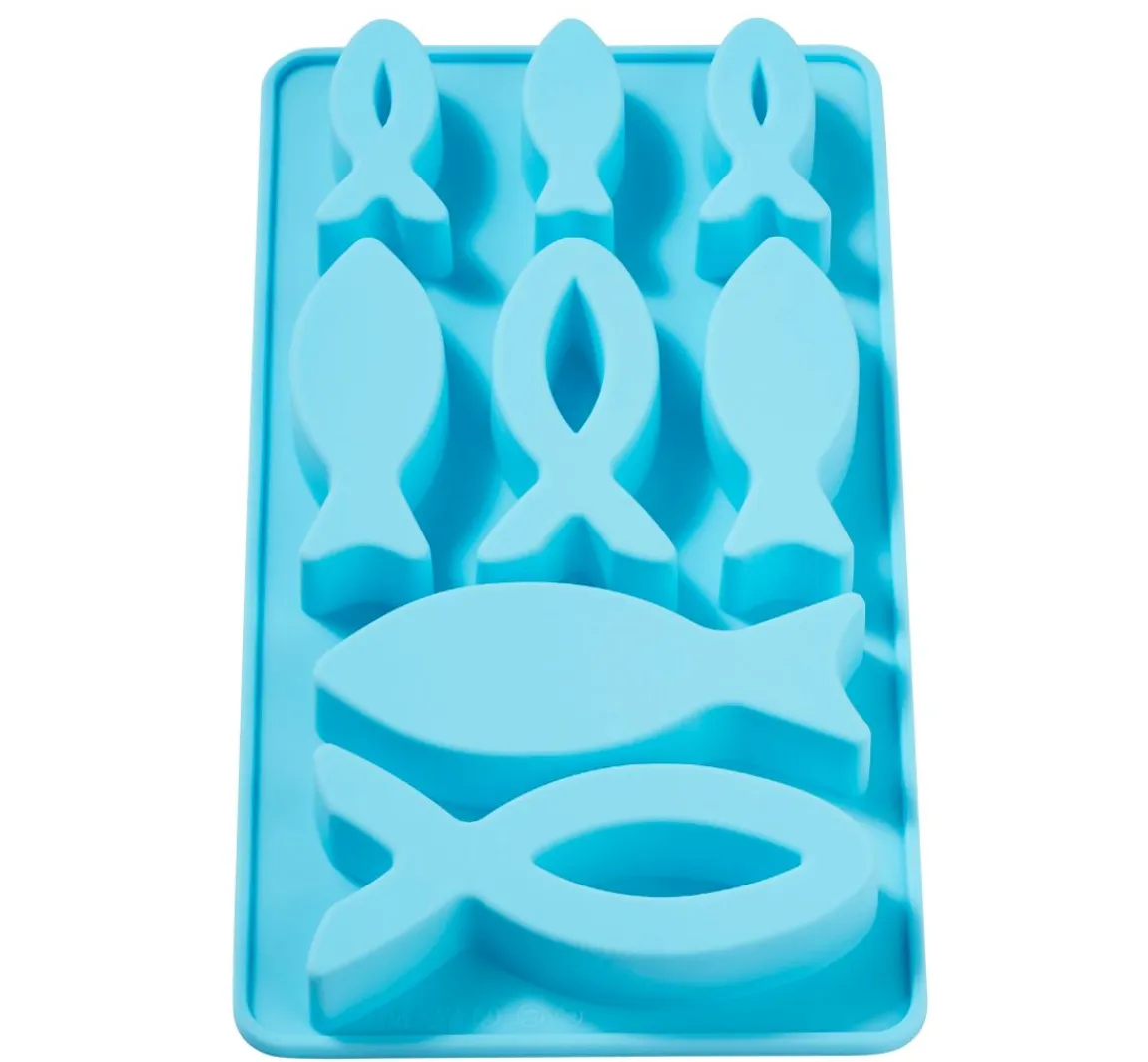 New HobbyFun Silikon-Gießform "Fische"