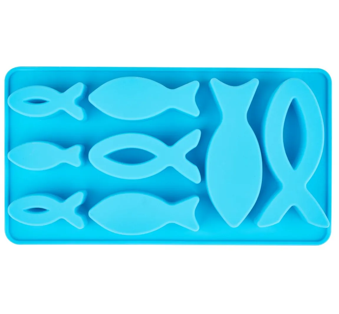 New HobbyFun Silikon-Gießform "Fische"