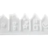 Best HobbyFun Silikon-Gießform "Häuserreihe", 5-fach