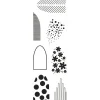 Hot FarbTon Papier Silikonstempel für Faltblume "Style"