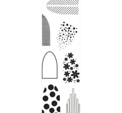 Hot FarbTon Papier Silikonstempel für Faltblume "Style"