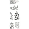 Hot FarbTon Papier Silikonstempel für Faltblume "Design"