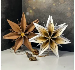 New FarbTon Papier Silikonstempel für Faltstern Mittel