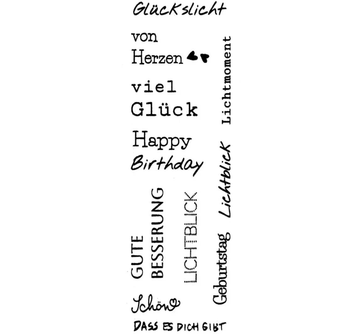 Online FarbTon Papier Silikonstempel für Marinas Licht