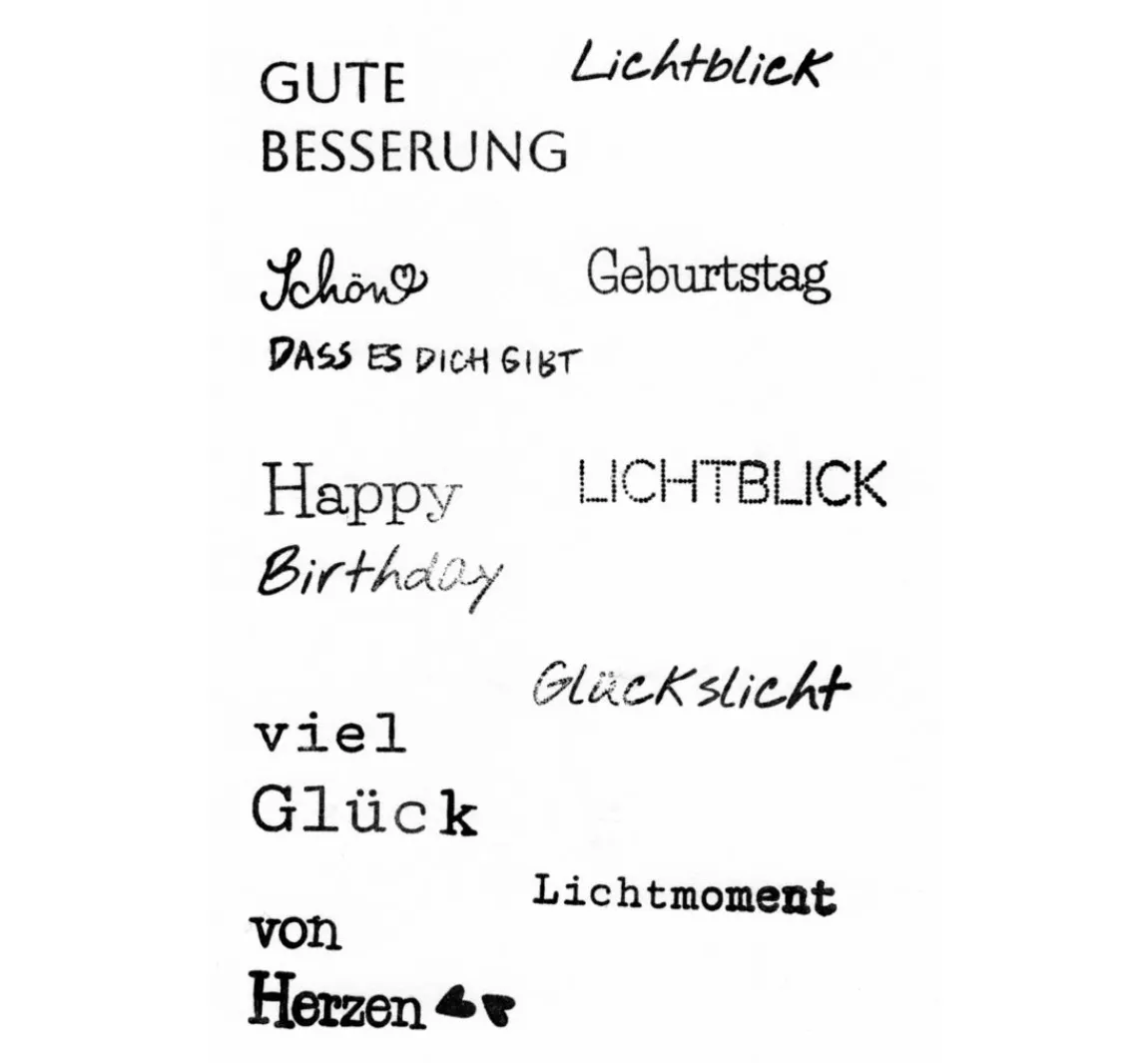 Online FarbTon Papier Silikonstempel für Marinas Licht