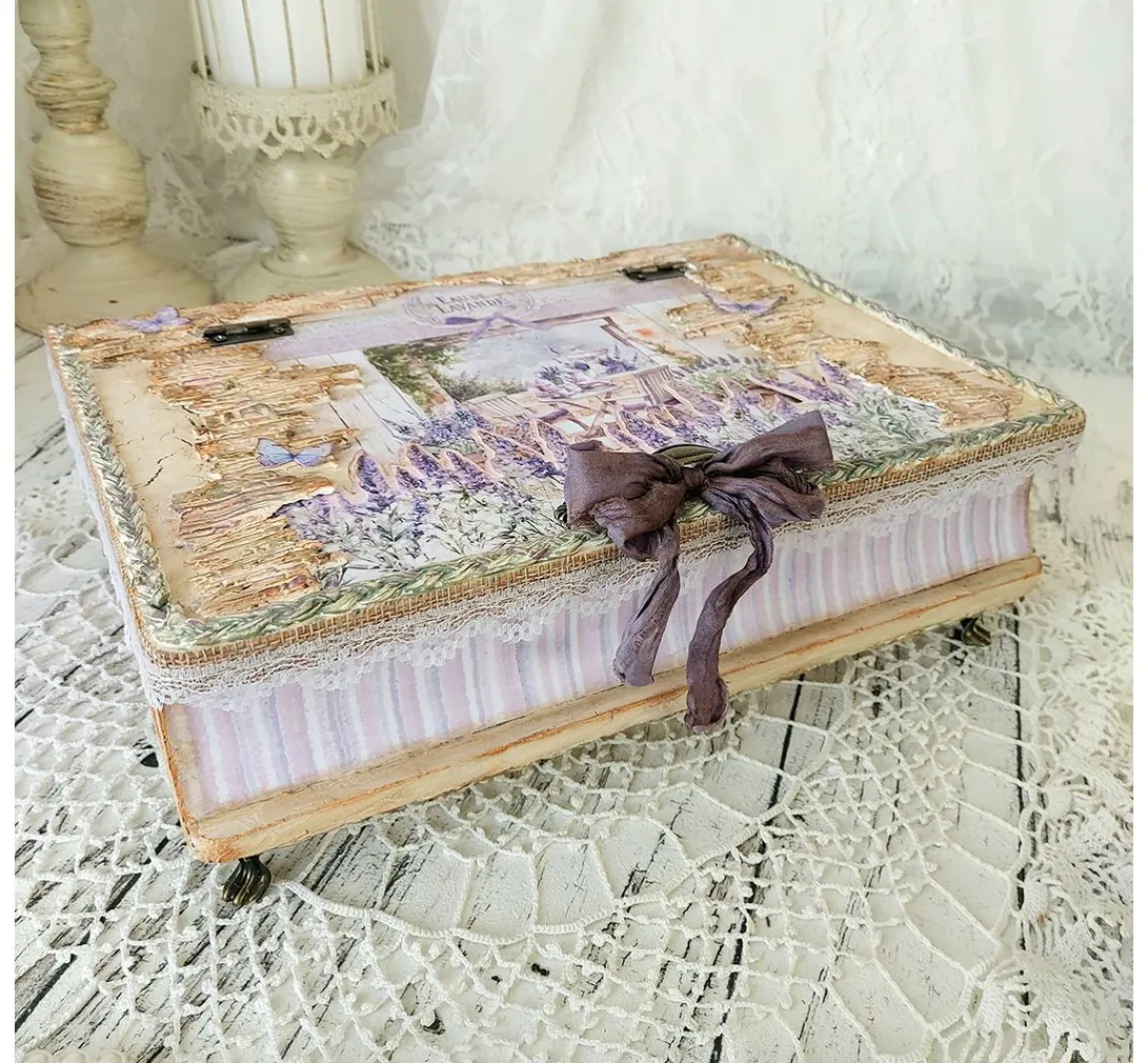 Ciao Bella Silikonstempel "Morning in Provence", Lavender Whispers