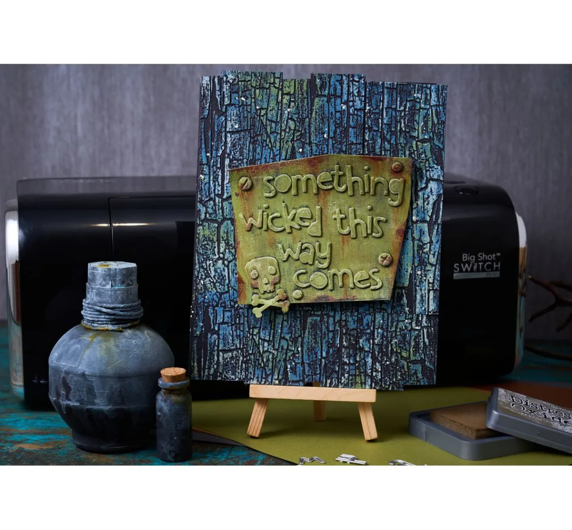 Sizzix A5 3D-Prägeschablone by Tim Holtz
