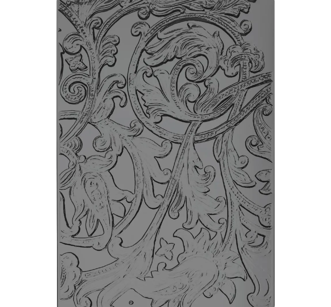 Outlet Sizzix A5 3D-Prägeschablone by Tim Holtz