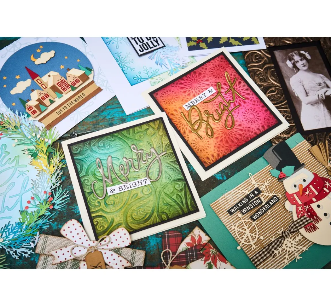 New Sizzix A5 Prägeschablone "Engraved by Tim Holtz"