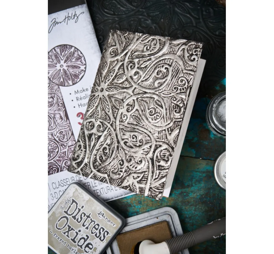 New Sizzix A5 Prägeschablone "Engraved by Tim Holtz"