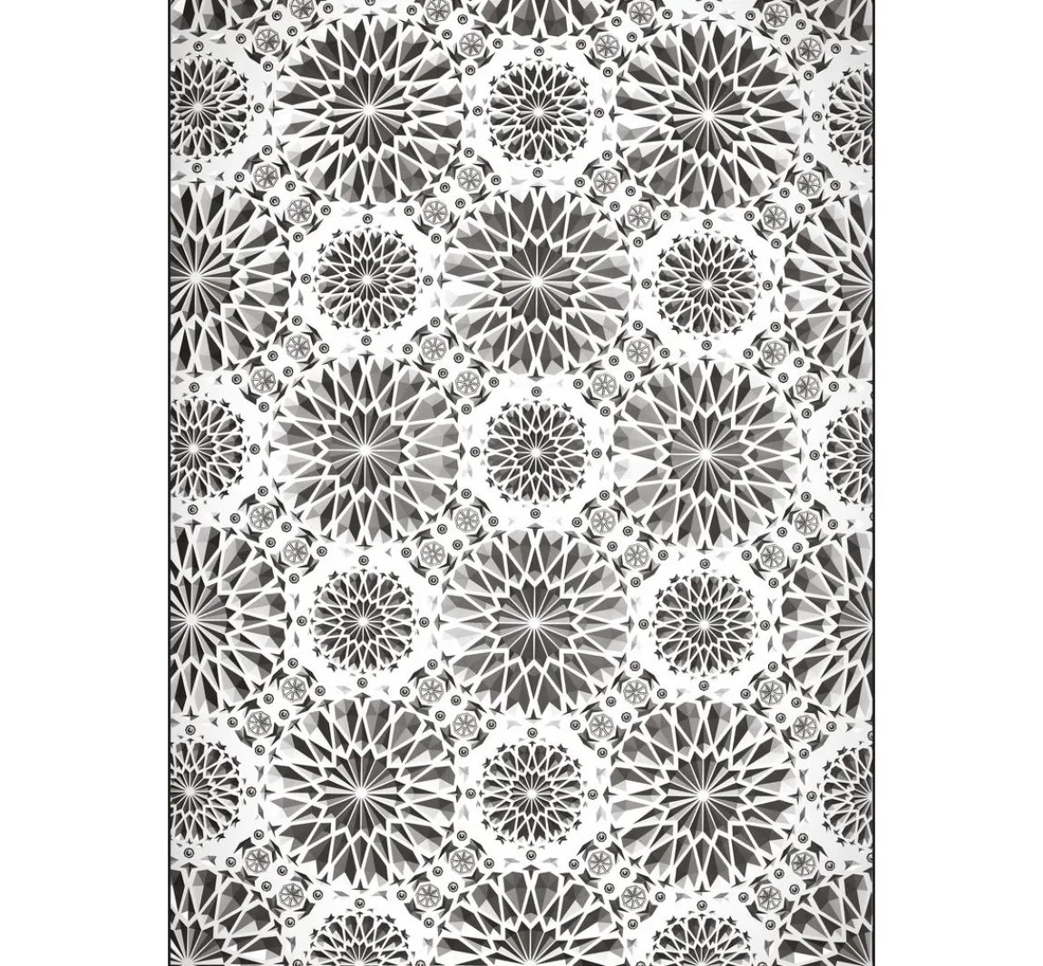 Online Sizzix A5 Prägeschablone "Kaleidoscope by Tim Holtz"