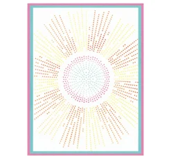 Best Sizzix A6 Stencil "Cosmopolitan - Shine Bright by Stacey Park"