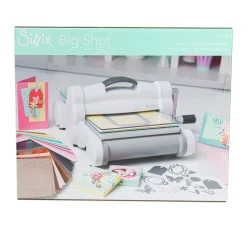Hot Sizzix Big Shot Plus White & Gray