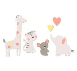 Hot Sizzix Bigz Stanzschablone "Zoo Friends"