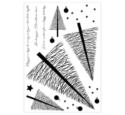 Discount Sizzix Clear Stamp and Stencil Set