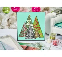 Discount Sizzix Clear Stamp and Stencil Set