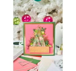 Discount Sizzix Clear Stamp and Stencil Set
