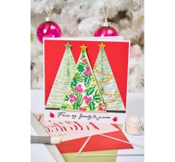 Discount Sizzix Clear Stamp and Stencil Set
