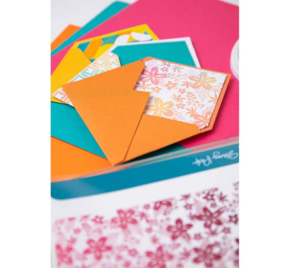 Discount Sizzix Clear Stamp "Petals by Stacey Park"