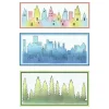 Outlet Sizzix Clear Stamp Set "Cosmopolitan - The View by Stacey Park"