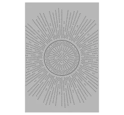 Clearance Sizzix 3D-Prägeschablone "Cosmopolitan - Shine Bright by Stacey Park"