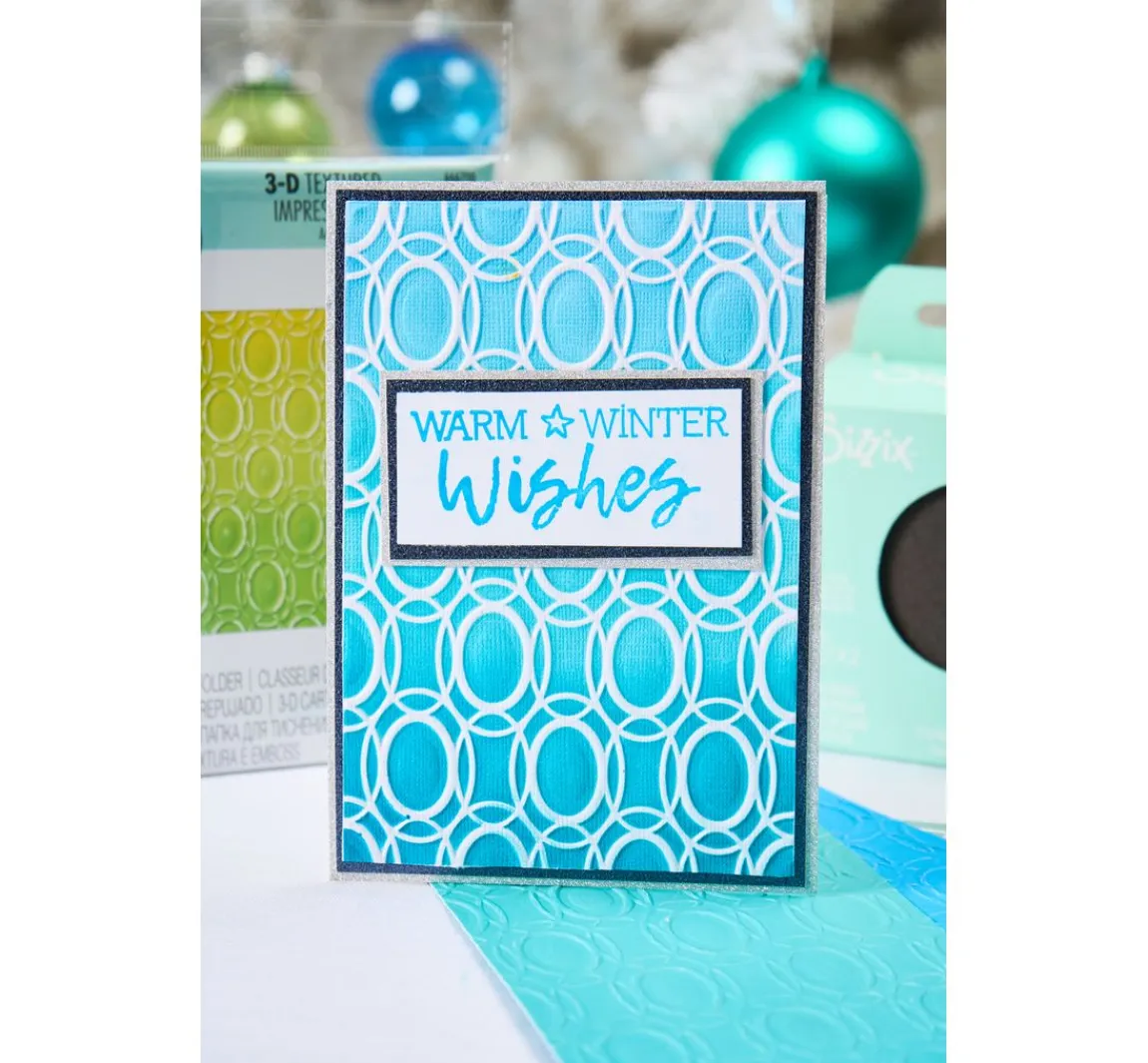 Online Sizzix 3D-Prägeschablone "Cosmopolitan - Golden Rings by Stacey Park"