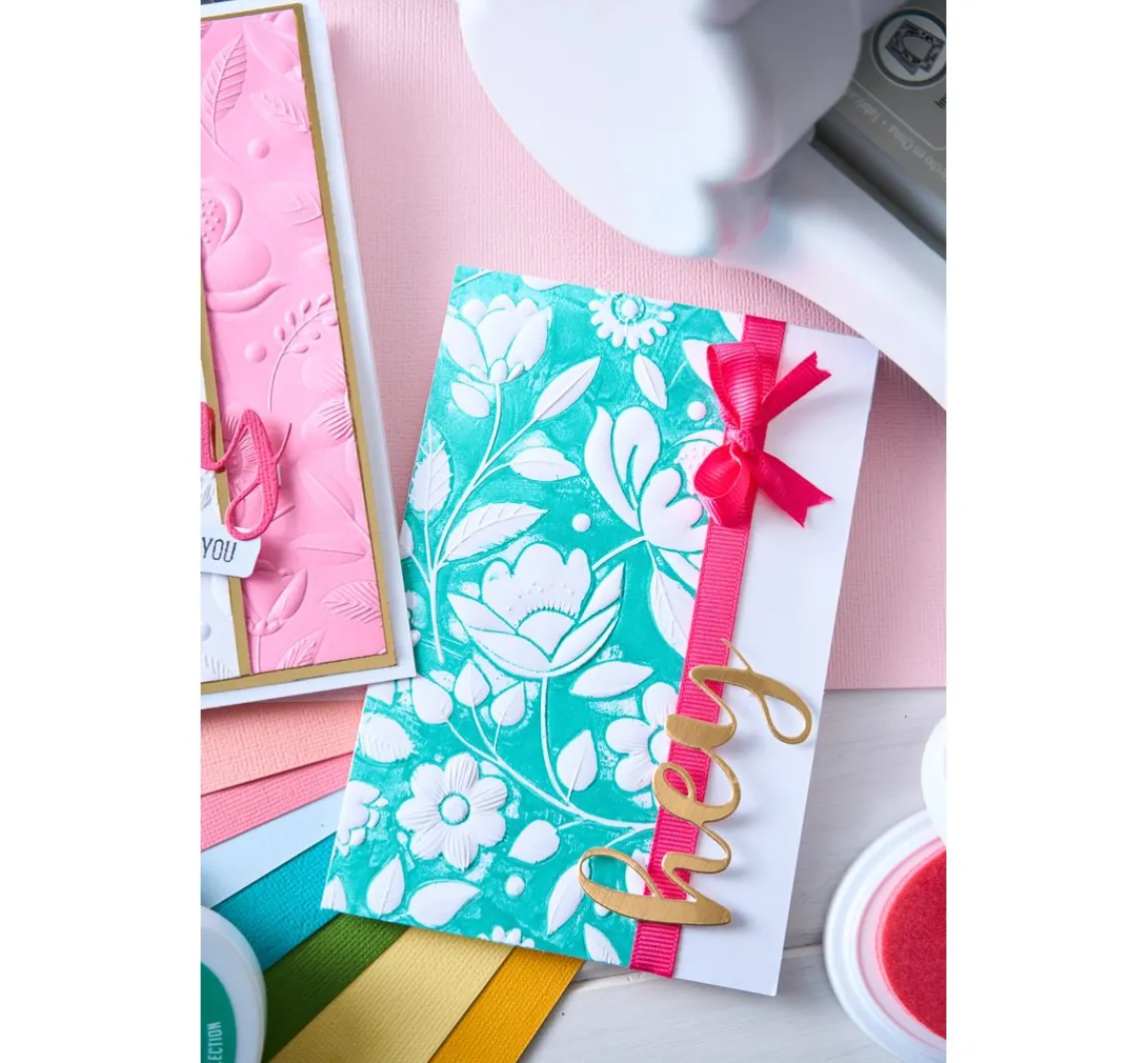 Best Sizzix 3D-Prägeschablone "Happy Garden by Catherine Pooler"