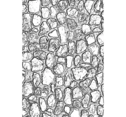 New Sizzix 3D-Prägeschablone "Mini Cobblestone by Tim Holtz"