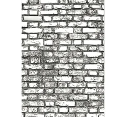 Best Sizzix 3D-Prägeschablone "Mini Brickwork by Tim Holtz"