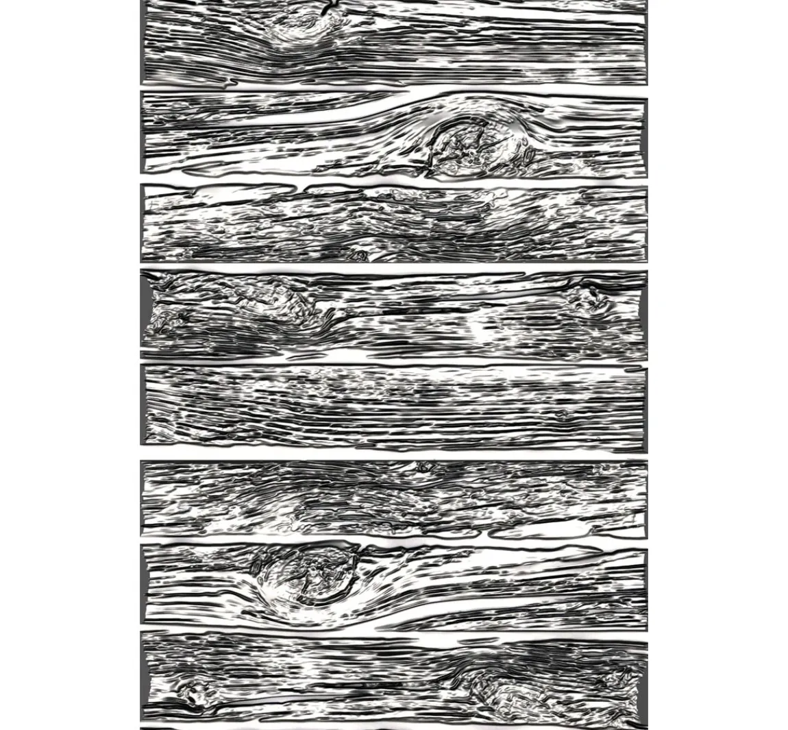 Sale Sizzix 3D-Prägeschablone "Mini Lumber by Tim Holtz"