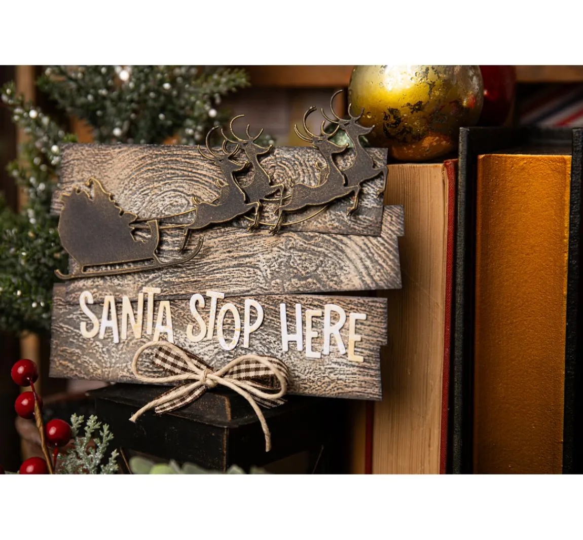 New Sizzix 3D-Prägeschablone "Woodgrain by Tim Holtz"