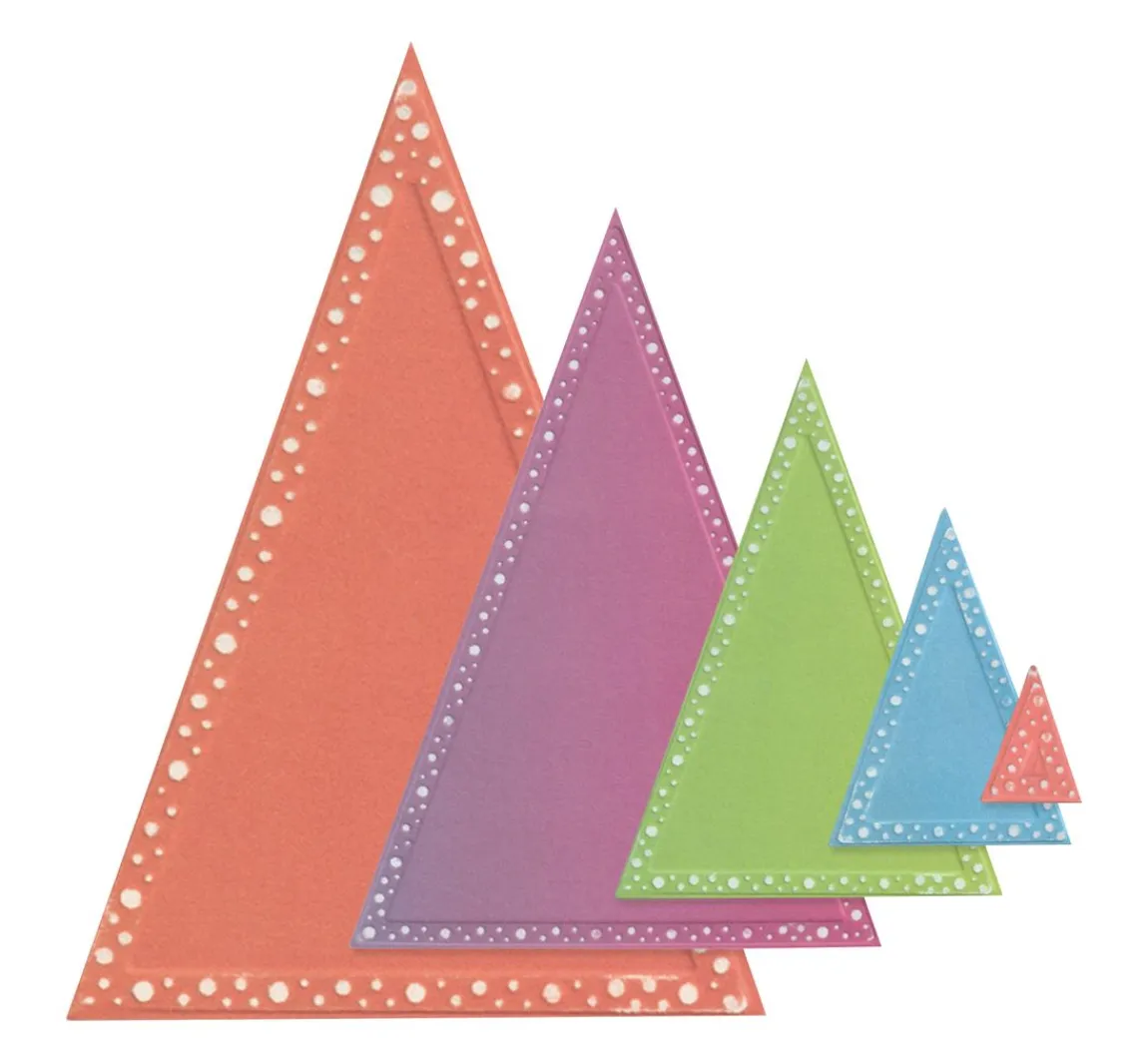 Sizzix Framelits Stanzschablone "Triangles by Stacey Park"