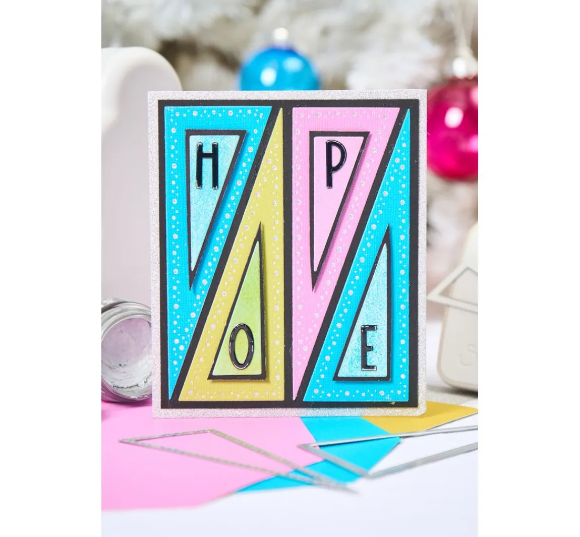 Sizzix Framelits Stanzschablone "Triangles by Stacey Park"